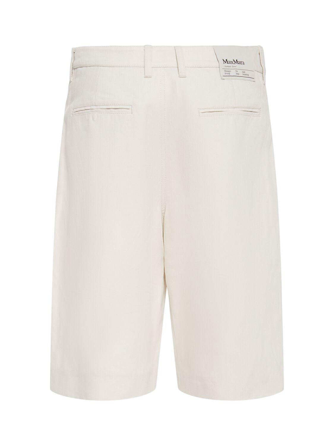 Shorts Eric in twill ERIC 002 S MAX MARA