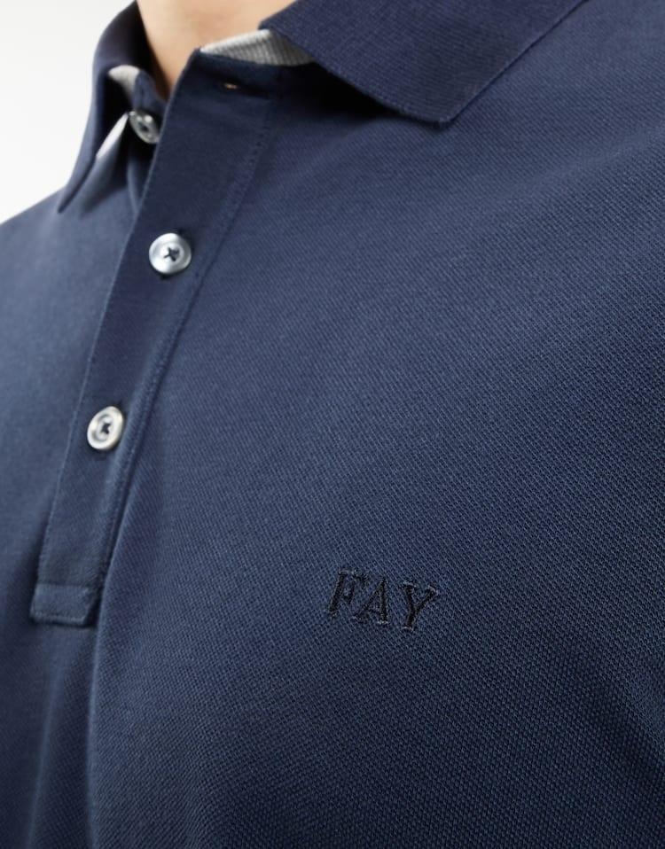 Polo in Piquet Stretch<BR/> NPMB250135STDW U806 FAY