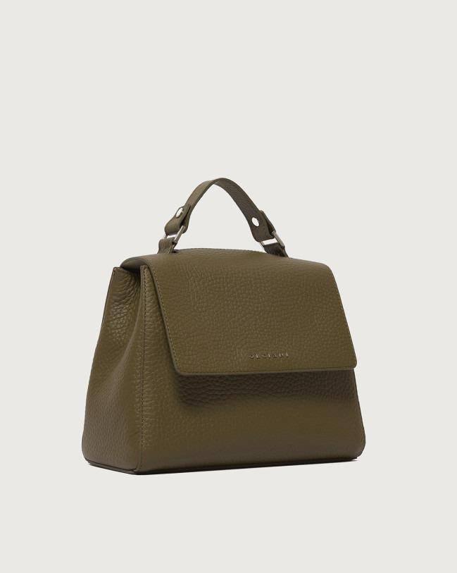 Borsa Sveva Soft Piccola a mano in pelle con tracolla<BR/> B01999SOF OASI ORCIANI