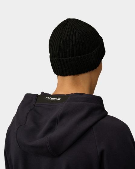 Cappello uomo in lna a coste