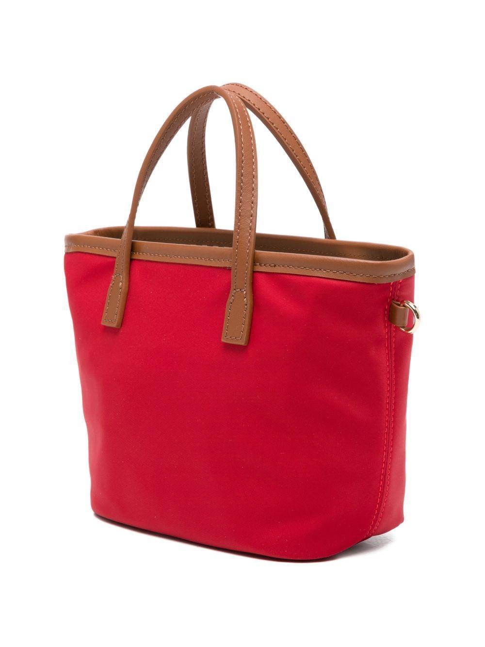 Borsa City mini in nylon rosso CB0005 01822L MC2 SAINT BARTH