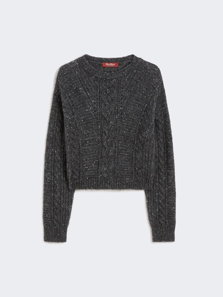 Maglia boxy in mista alpaca CRASSO 005 MAX MARA STUDIO