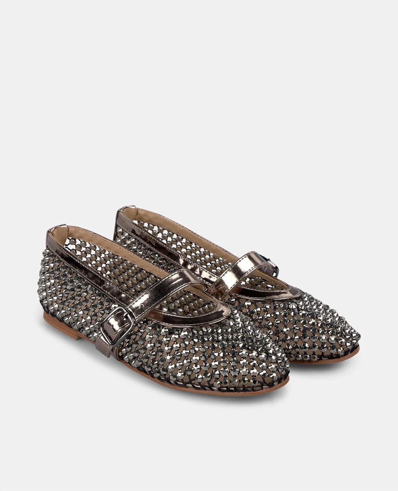 Ballerina in rete con strass 1255 MIRRORPEWTER ALMA EN PENA