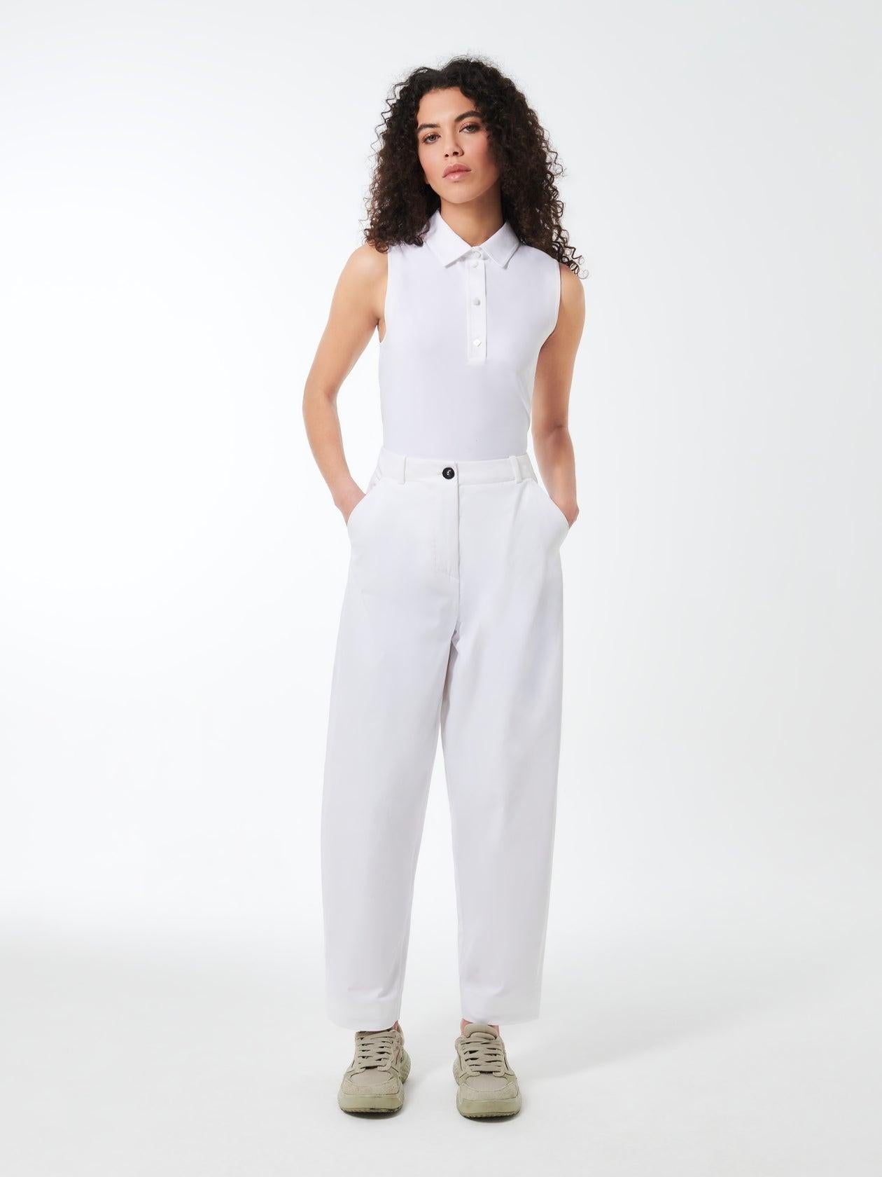 Polo donna Oxford Sleeveless Wom