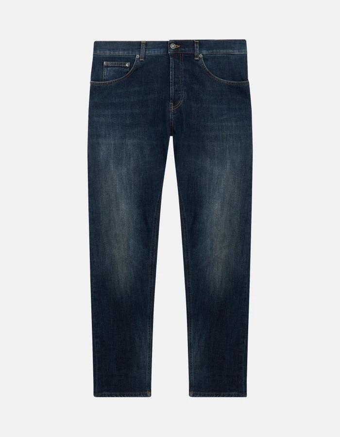 Jeans Dian carrot in denim stretch<BR/> UP576DS0257LH2 800 DONDUP