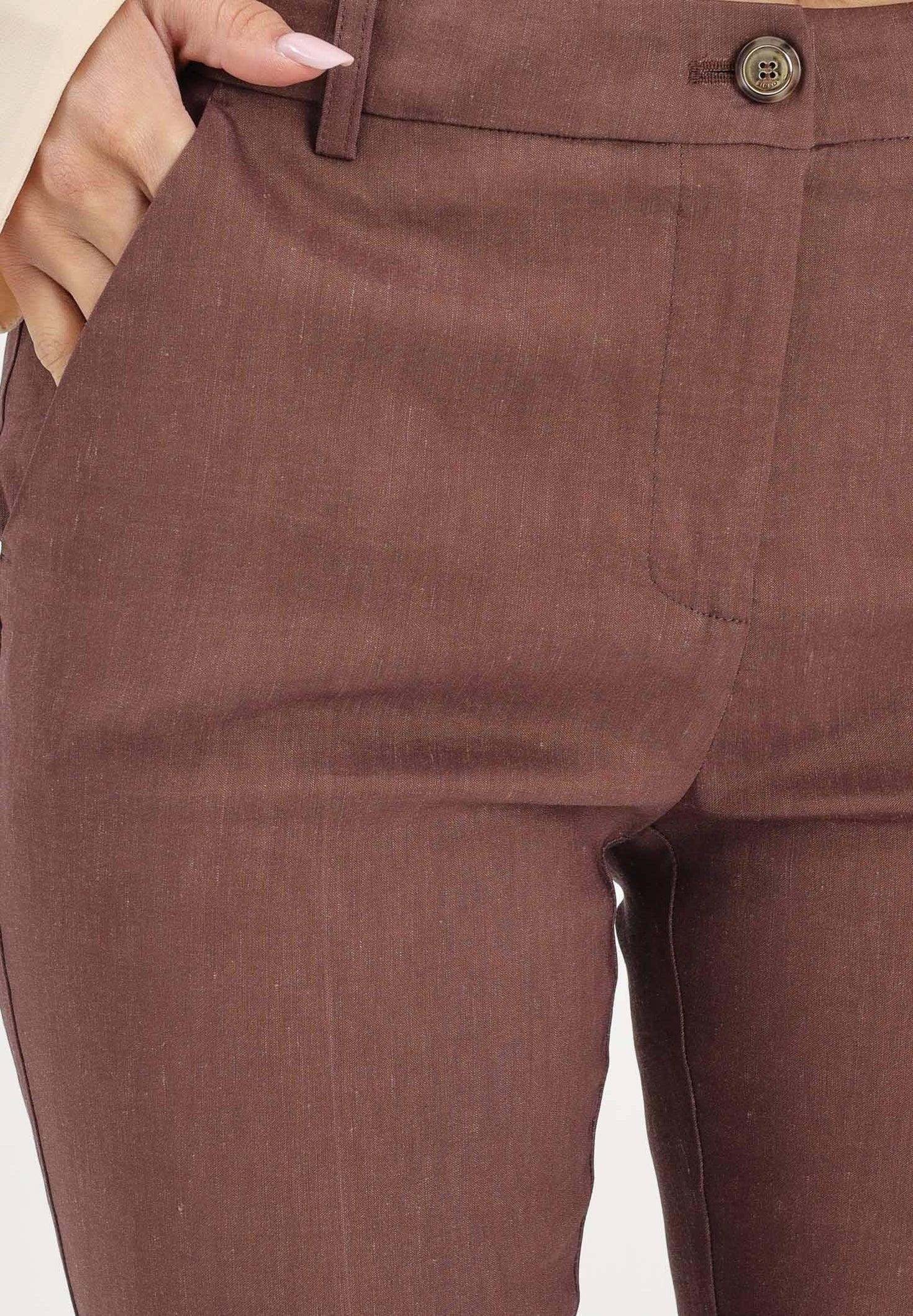 PINKO Pantalone elegante marrone da donna<BR/> 100155A34I L78 PINKO
