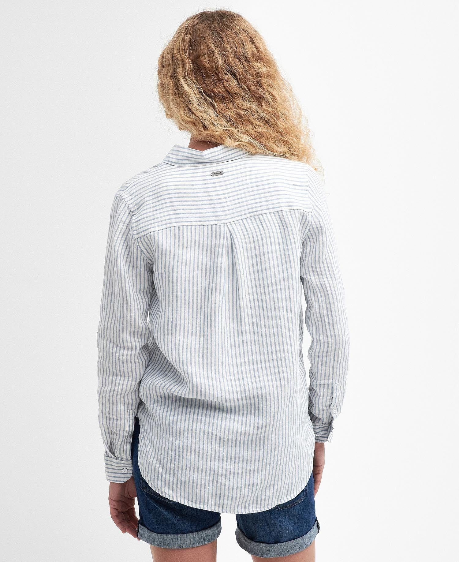 Camicia donna in puro lino Marine