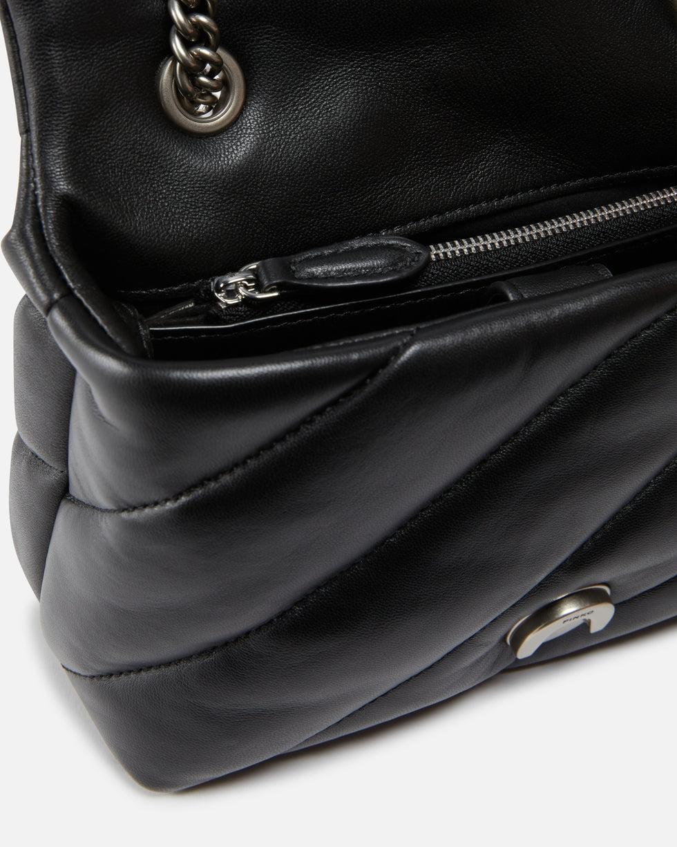 Borsa piccola a tracolla Love Bag Puff Maxi Quilt 100039A0F2 Z99O PINKO