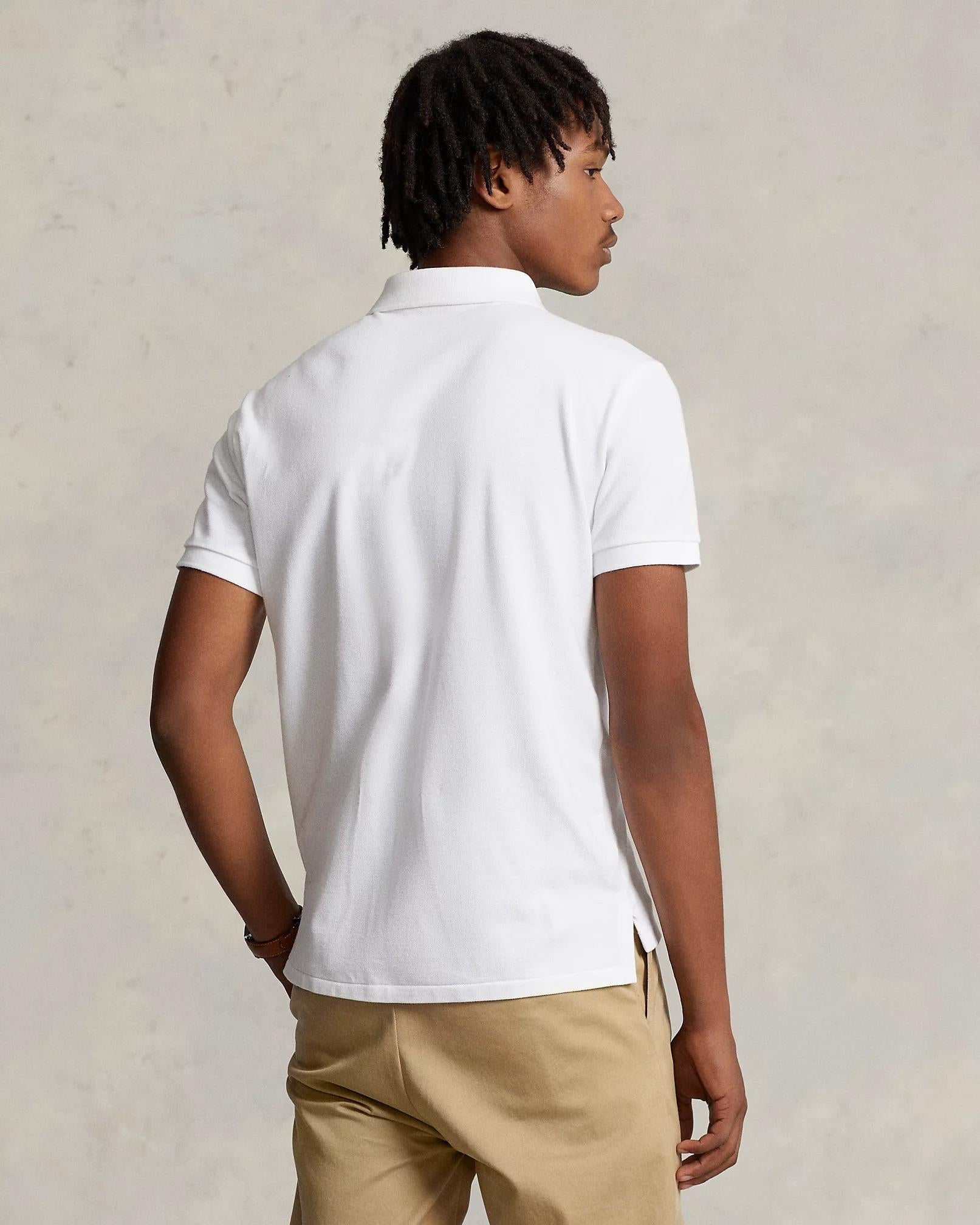 Polo in piqué Custom Slim-Fit
