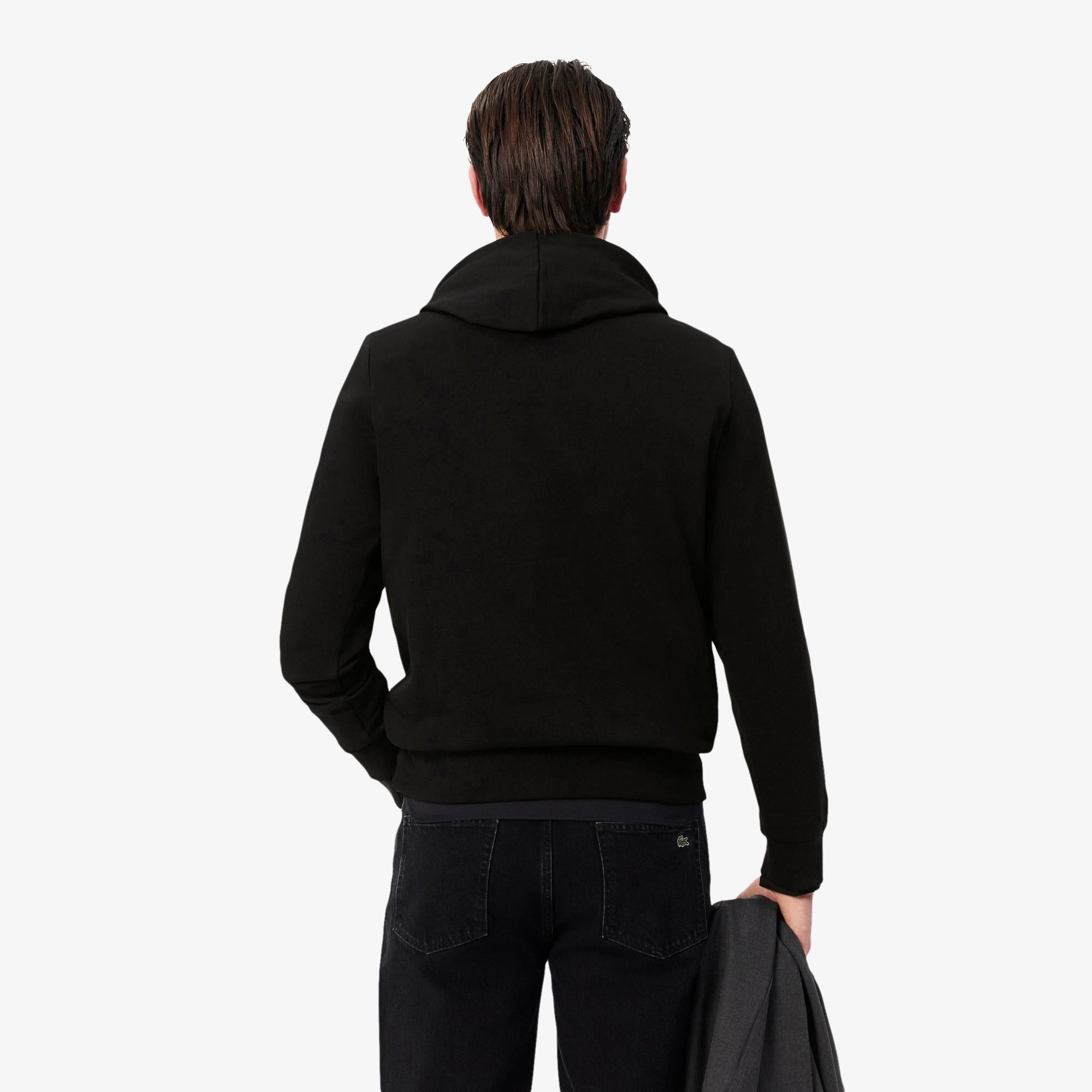 Felpa con cappuccio in misto cotone SH9623 031 LACOSTE