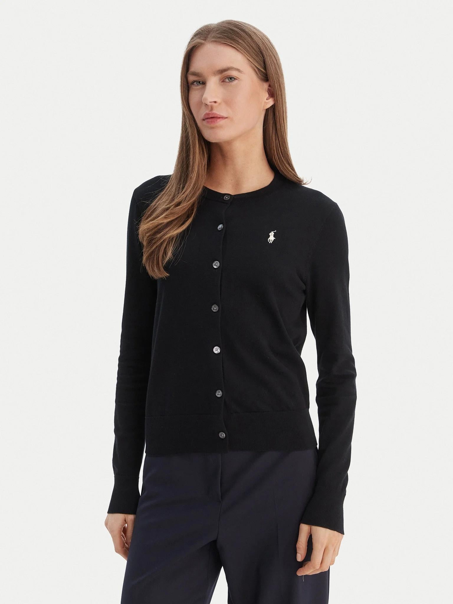 Cardigan donna in misto cotone 211971871 005 RALPH LAUREN