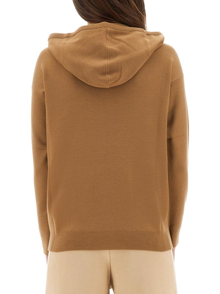 Felpa over in lana con ricamo TADDEO 013 MAX MARA