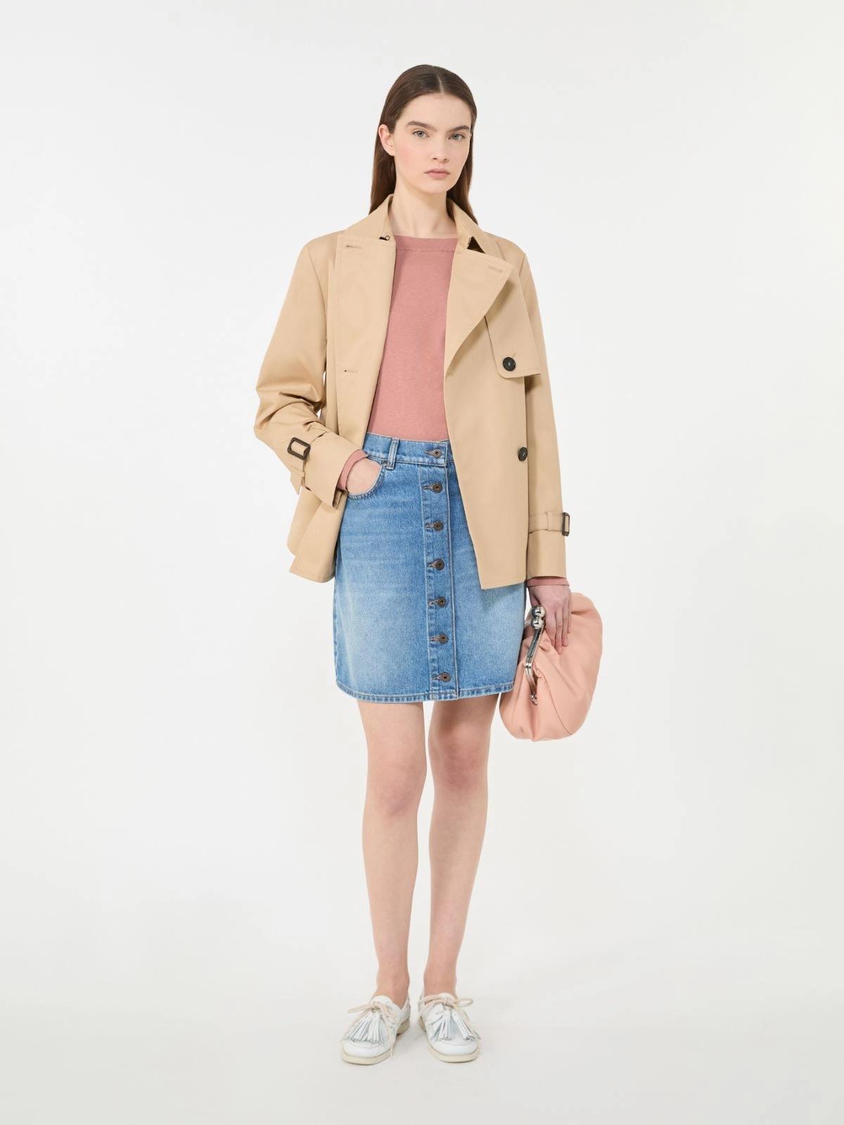 WKDBIGLIA<BR/>Trench crop in gabardina antigoccia WKDBIGLIA 003 WEEKEND