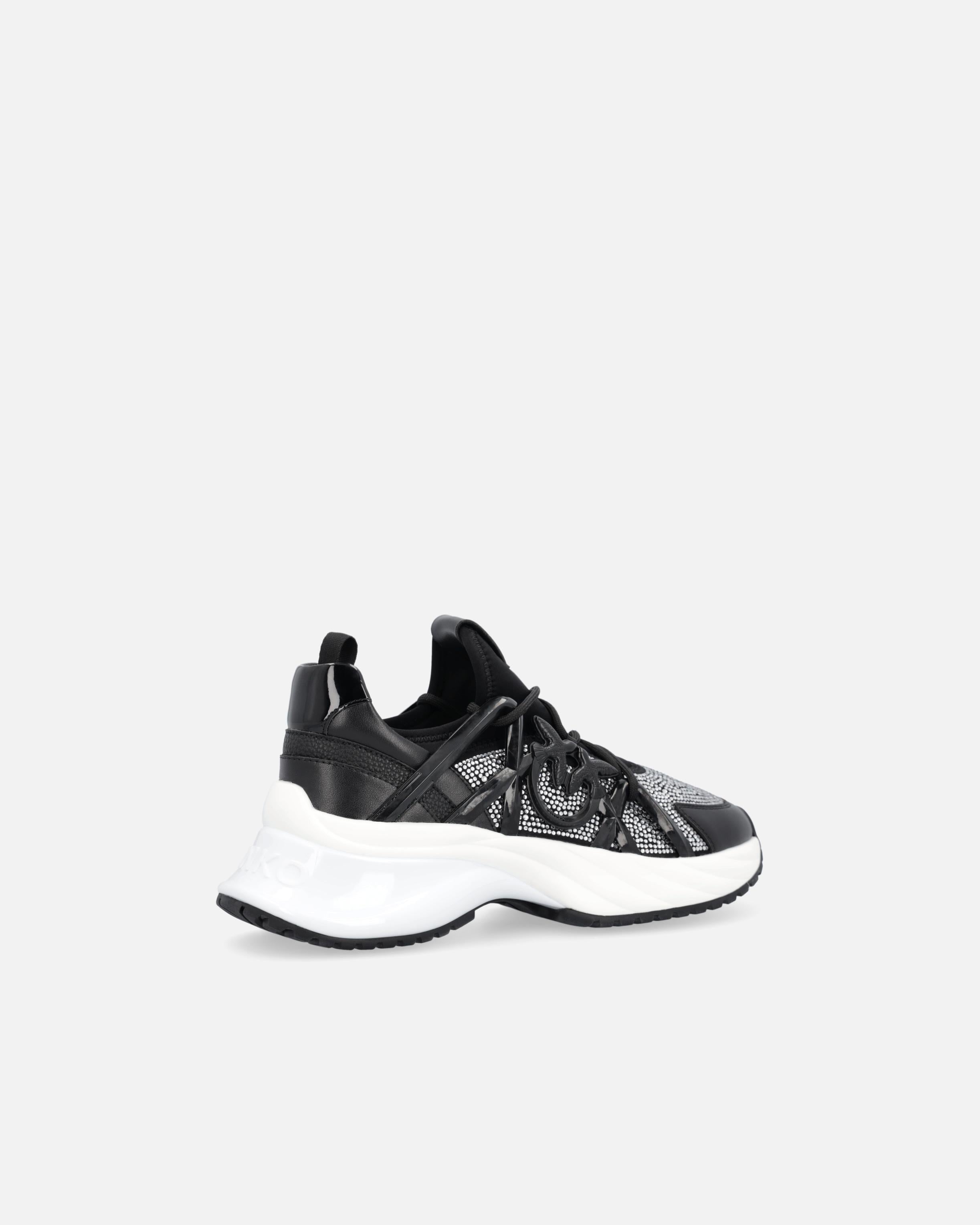 Scarpe sneakers Ariel con cristalli<BR/><BR/> SS0023T0147 ZI4 PINKO