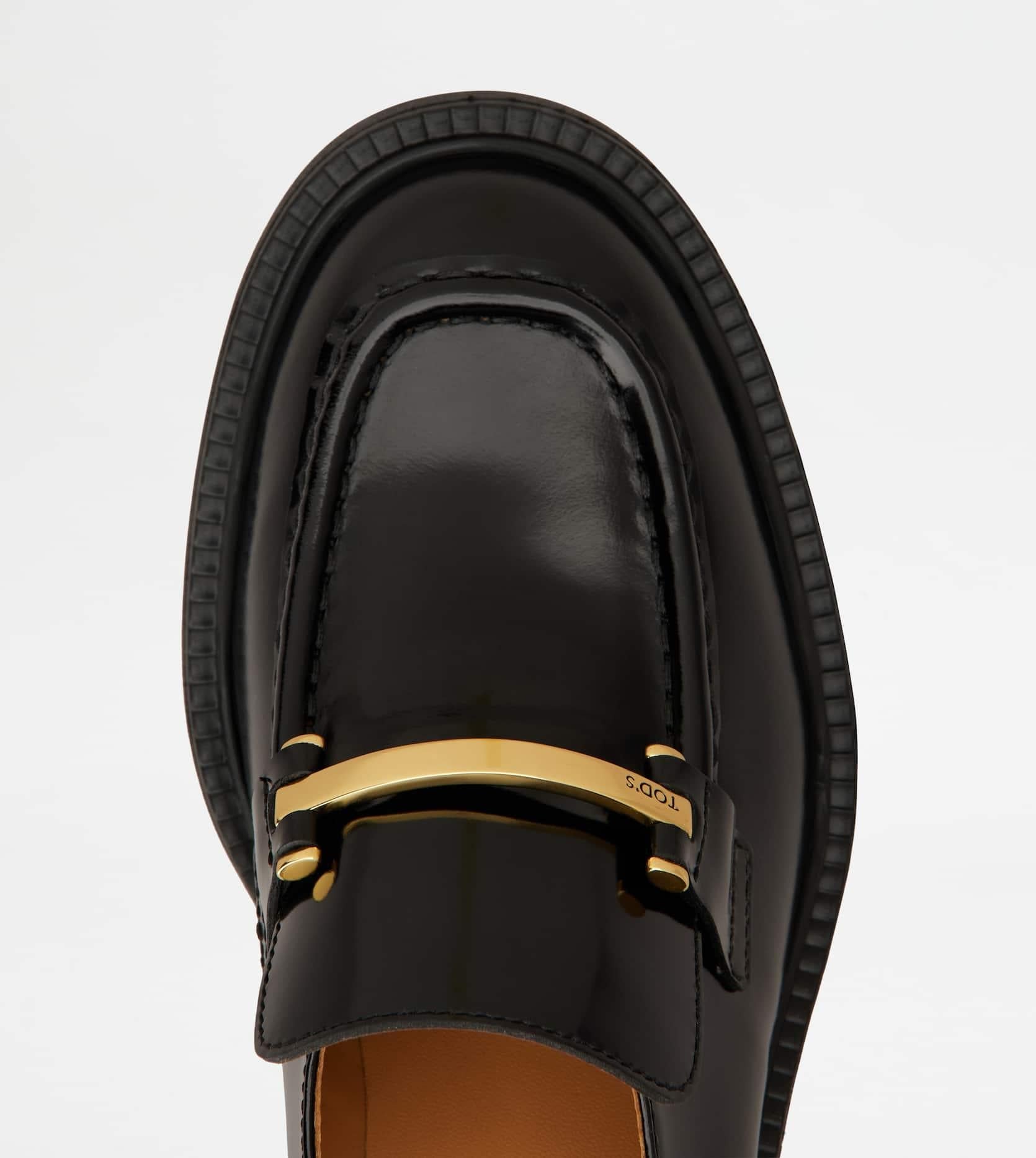 Mocassino in Pelle XXW73L0JK10SHA B999 TOD'S