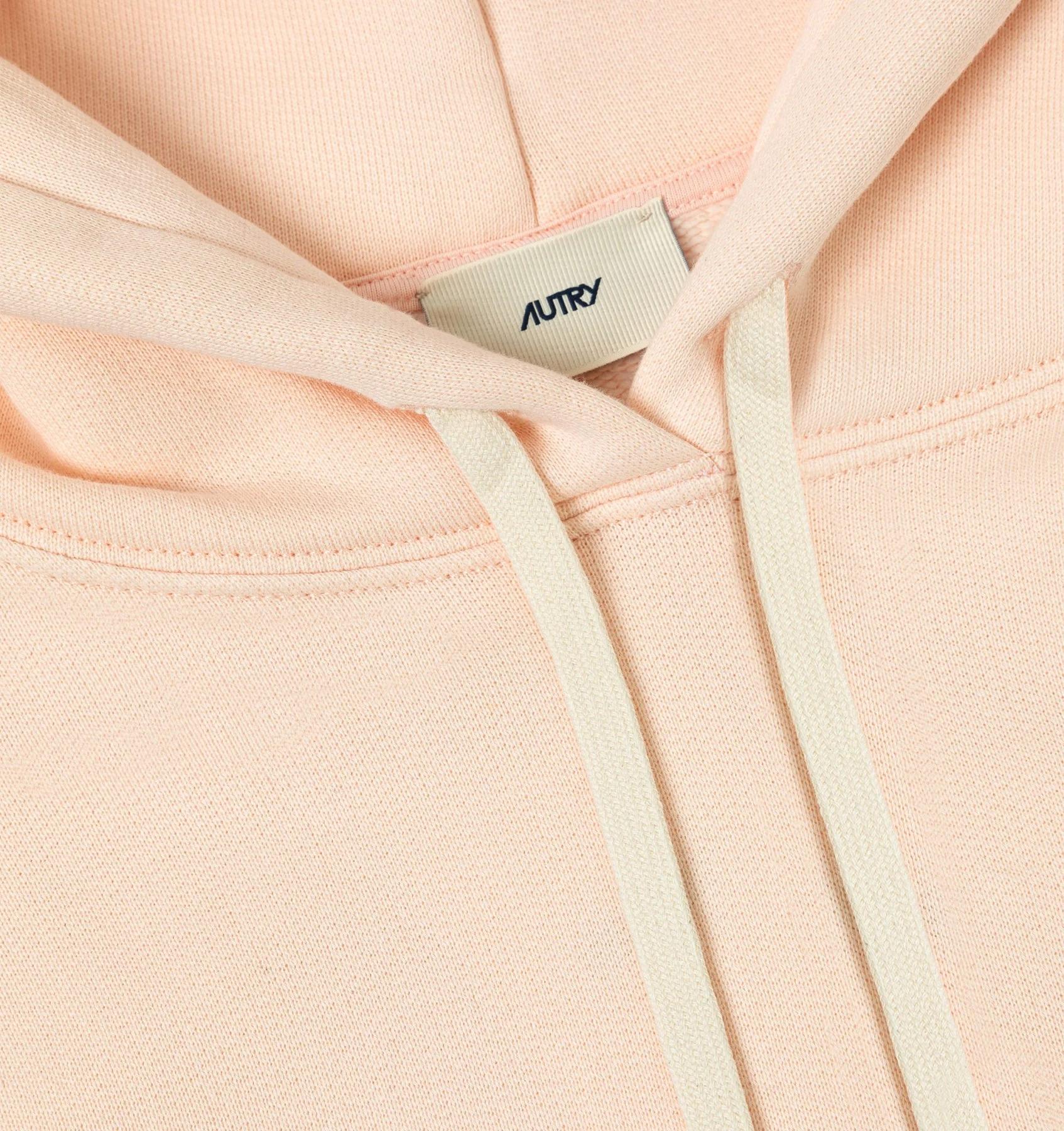 FELPA DONNA CON CAPPUCCIO E LOGO IN TONO DONNA<BR/> HOPW M1HE AUTRY ACTION SHOES
