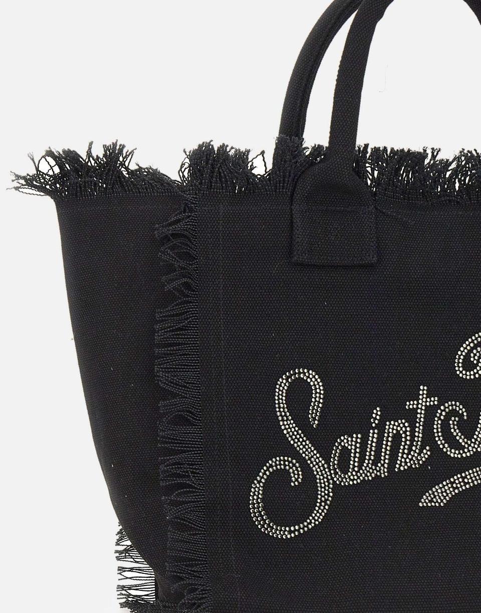 Borsa a mano "Vanity"mini con logo strass VAMI001 02563L MC2 SAINT BARTH