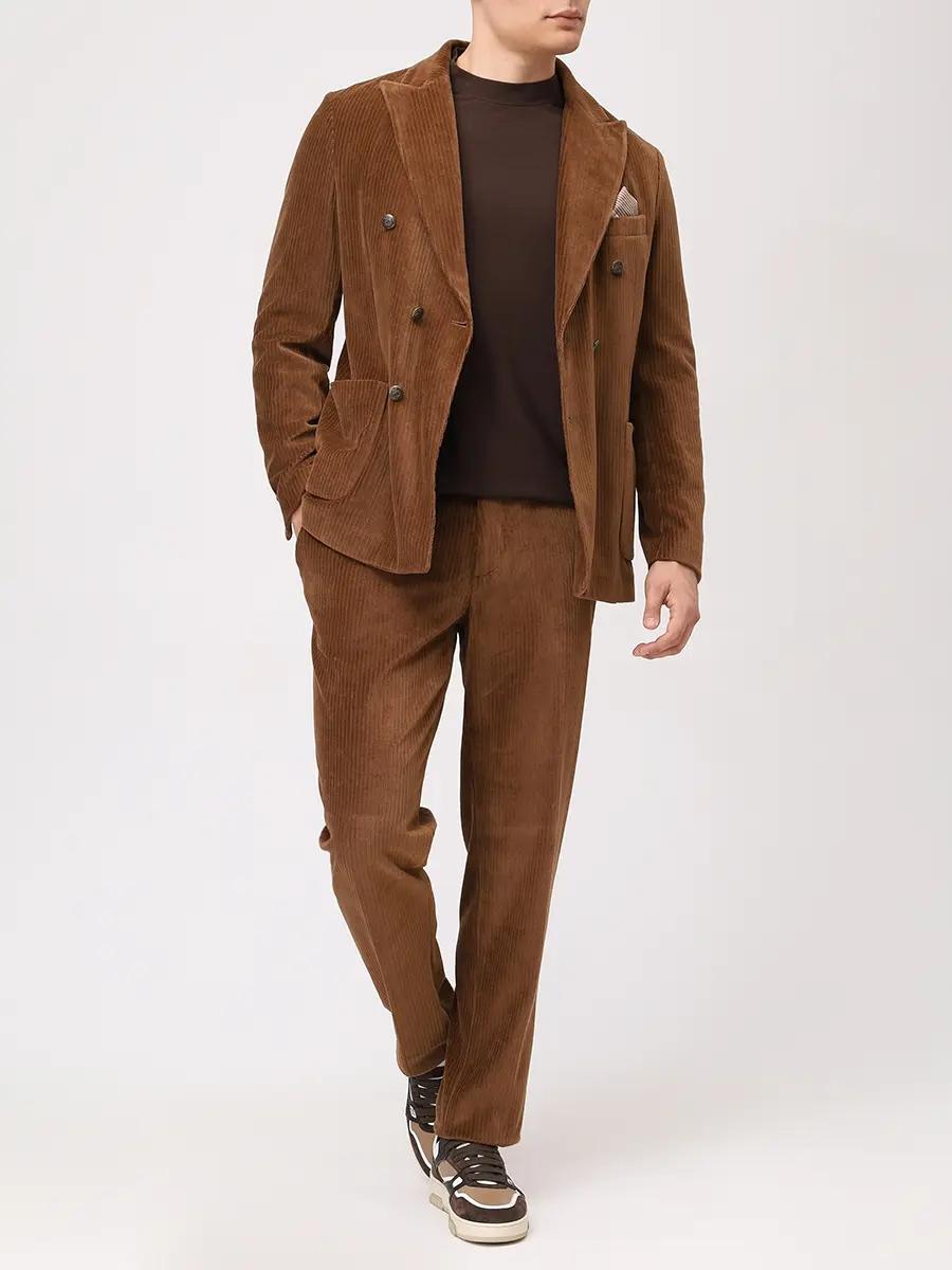 Giacca doppiopetto corduroy CN4963 G1171 CIRCOLO 1901