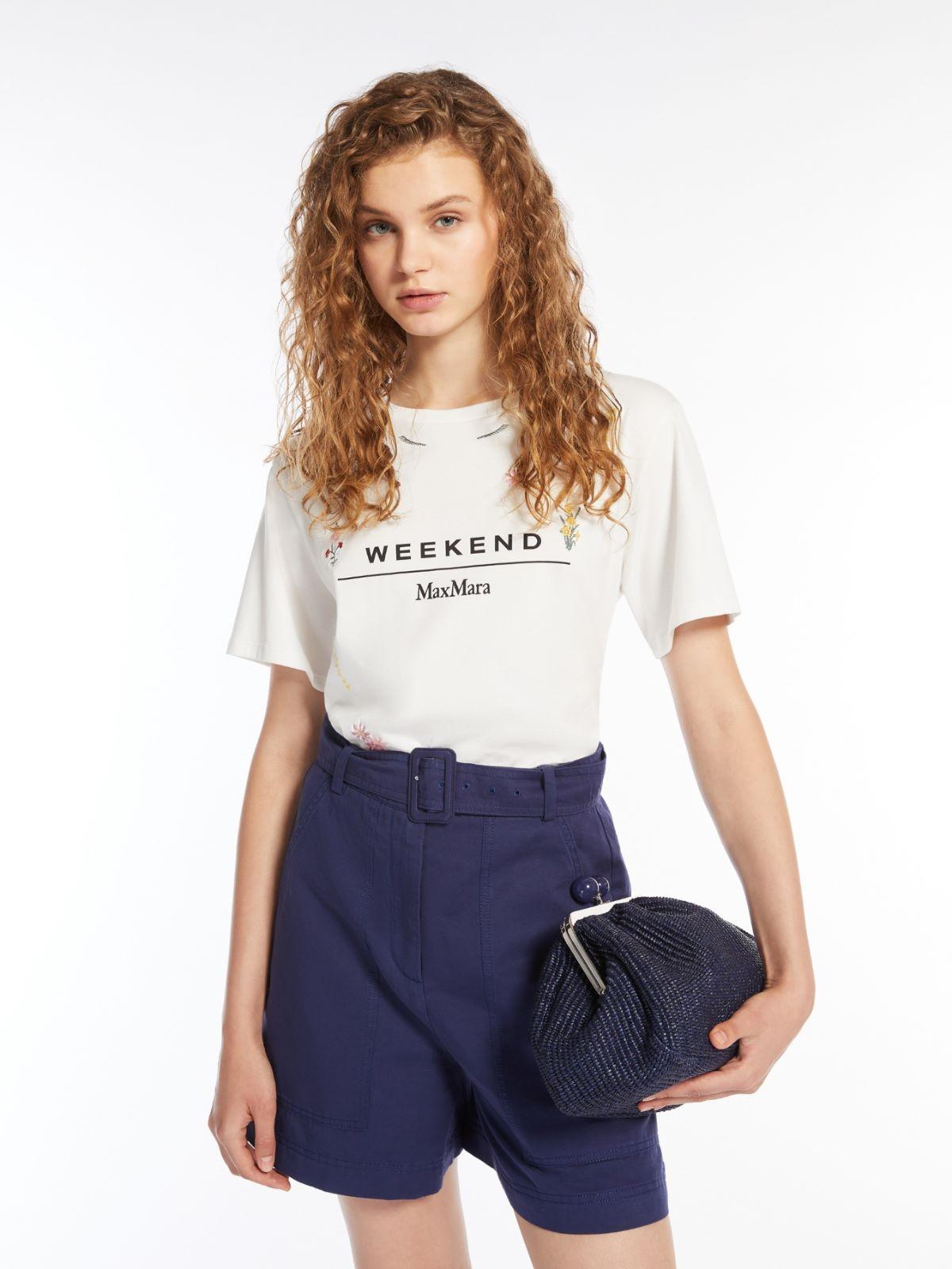 T-shirt in cotone OLGA 009 WEEKEND