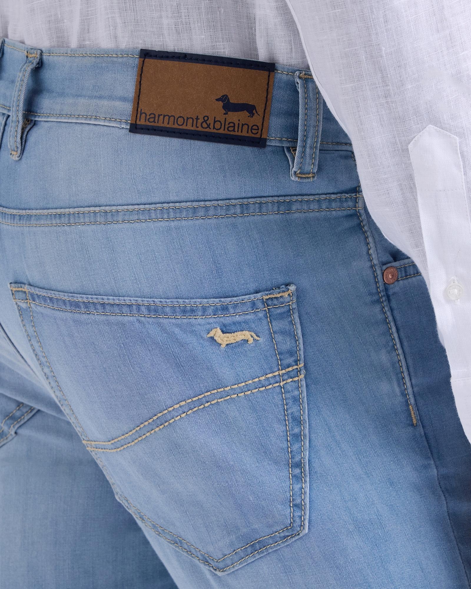 Denim Uomo 5 Tasche Narrow Fit<BR/> WNQ010059465C49 804* HARMONT & BLAINE