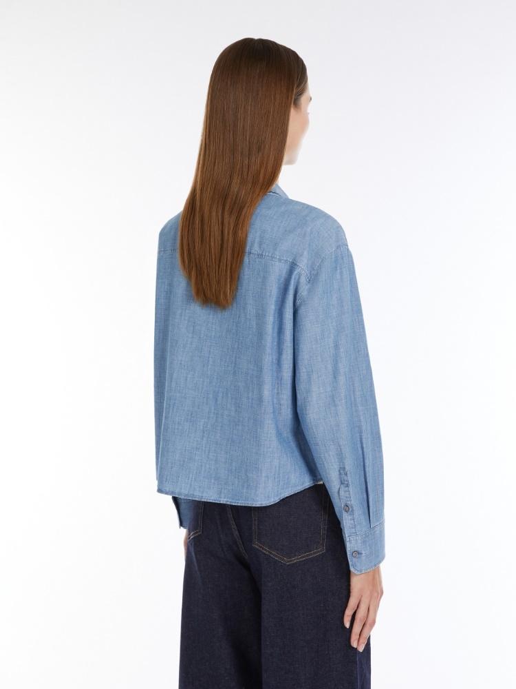 Camicia donna in chambray di cotone MUSETTE 003 WEEKEND
