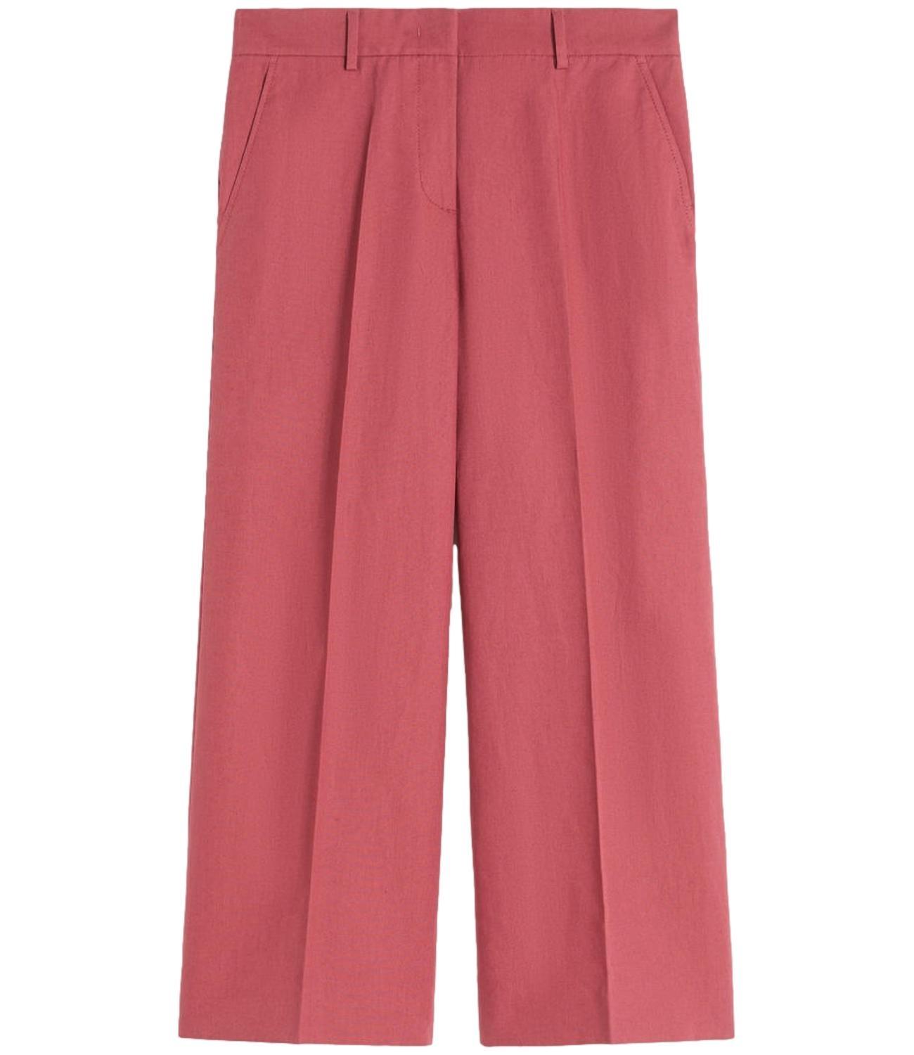 Pantalone in canvas di cotone e lino WKDZIRCONE 021 WEEKEND