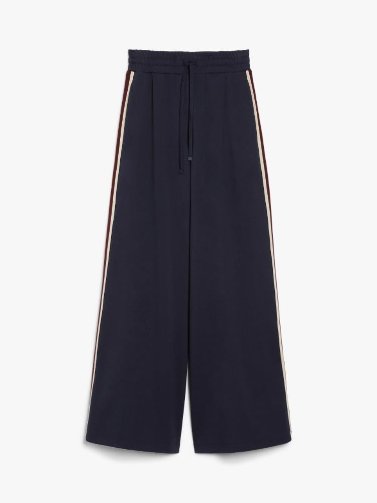 Pantalone donna ampio in jersey di cotone MARSALA 002 WEEKEND