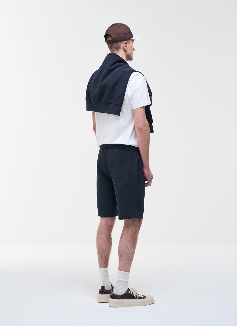 Bermuda in felpa millerighe<BR/> 6156R1XL 68 COLMAR