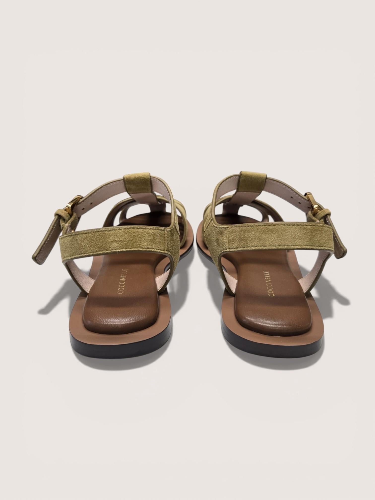 Sandalo SUNUP in pelle scamosciata E4QKG180101 G43 COCCINELLE