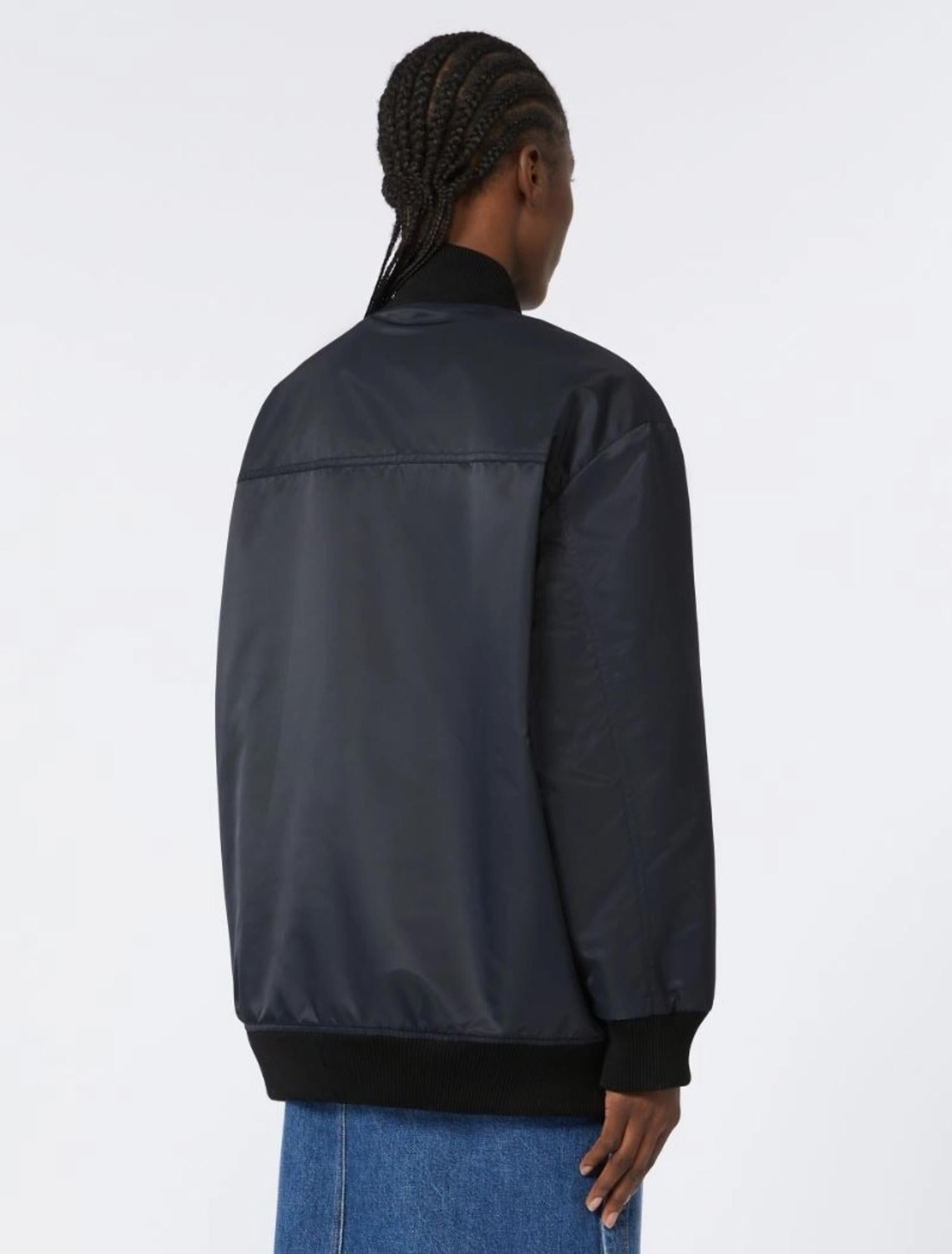 Bomber oversize in twill AGAPE 003 SPORTMAX