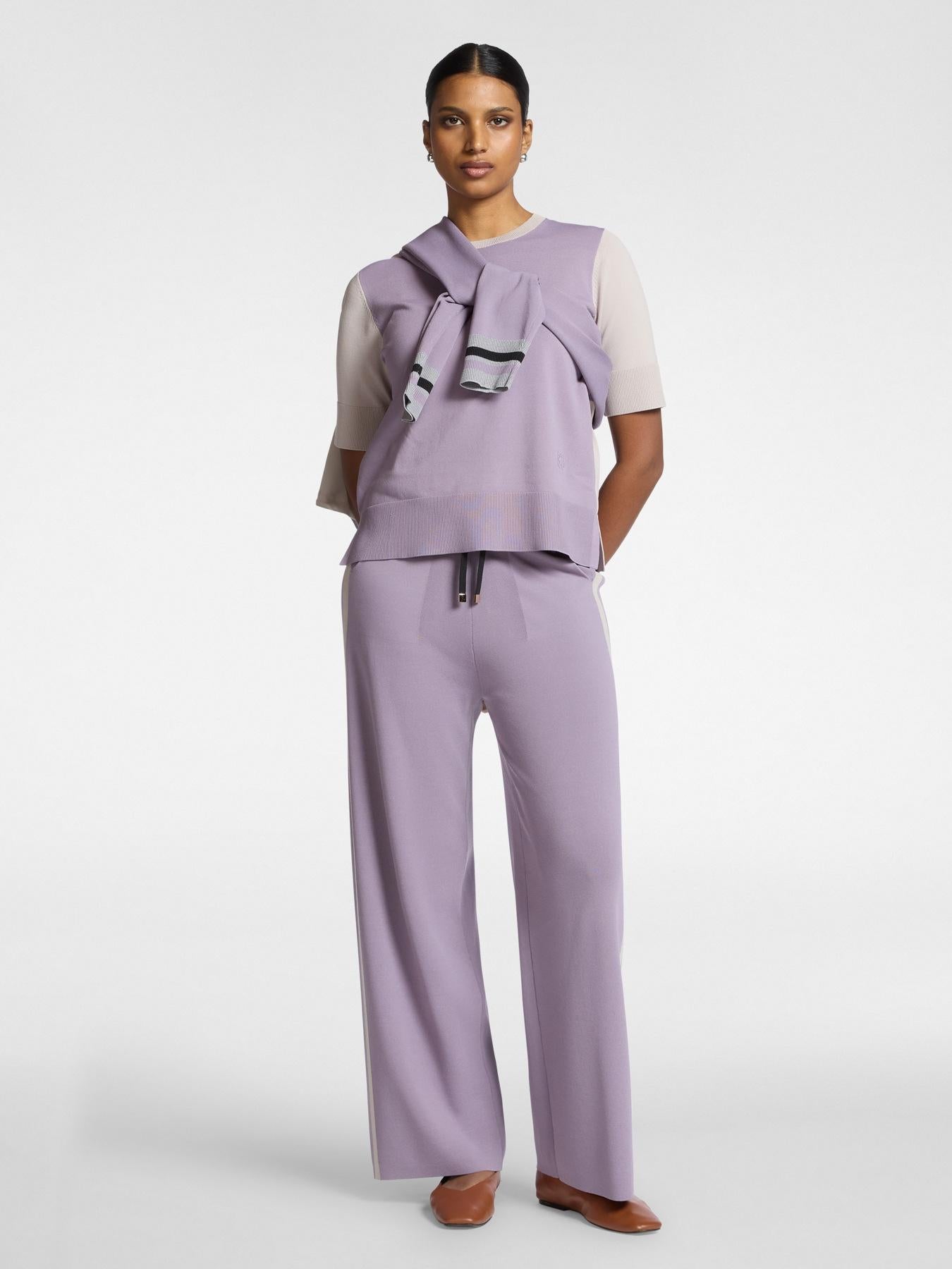 Maglia misto viscosa maniche corte<BR/> M553Z000694N A1 ELENA MIRO