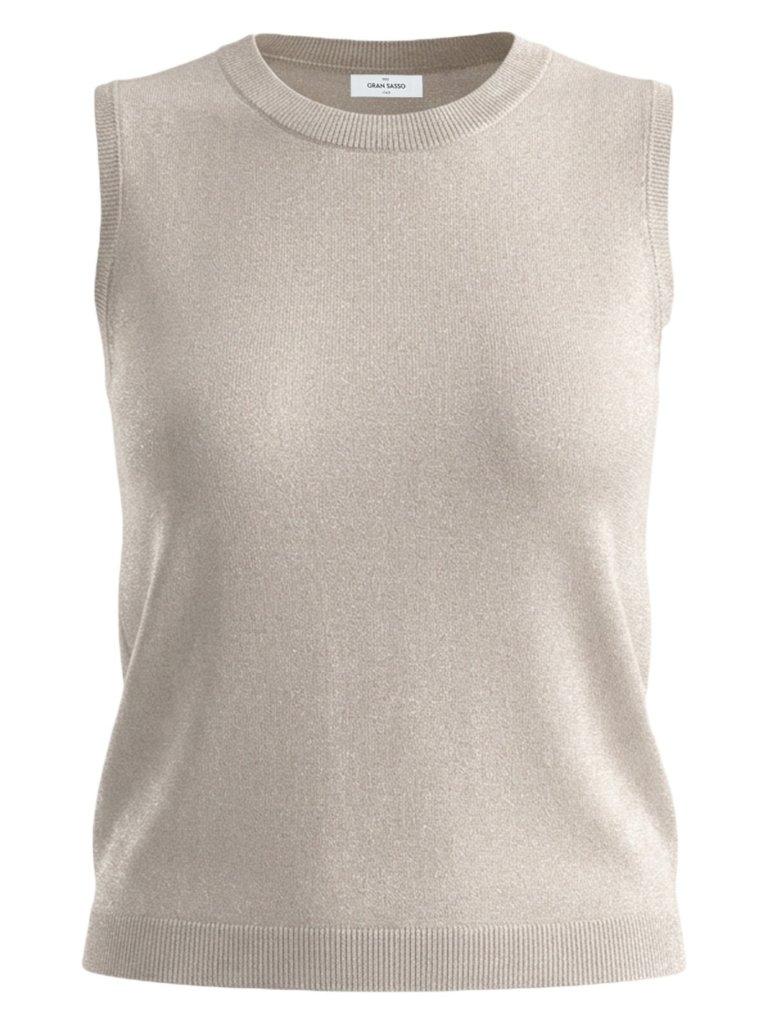 Canotta in maglia lurex 5727723003 056 GRAN SASSO