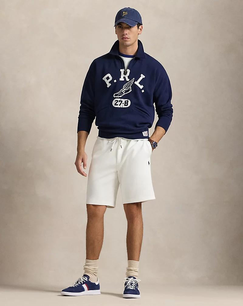 Short in misto cotone a maglia doppia <BR/> 710881520 007 RALPH LAUREN