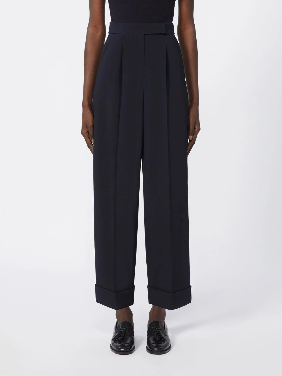 MXMRUGIADA<BR/>Pantalone a vita alta in lana MXMRUGIADA 002 MAX MARA