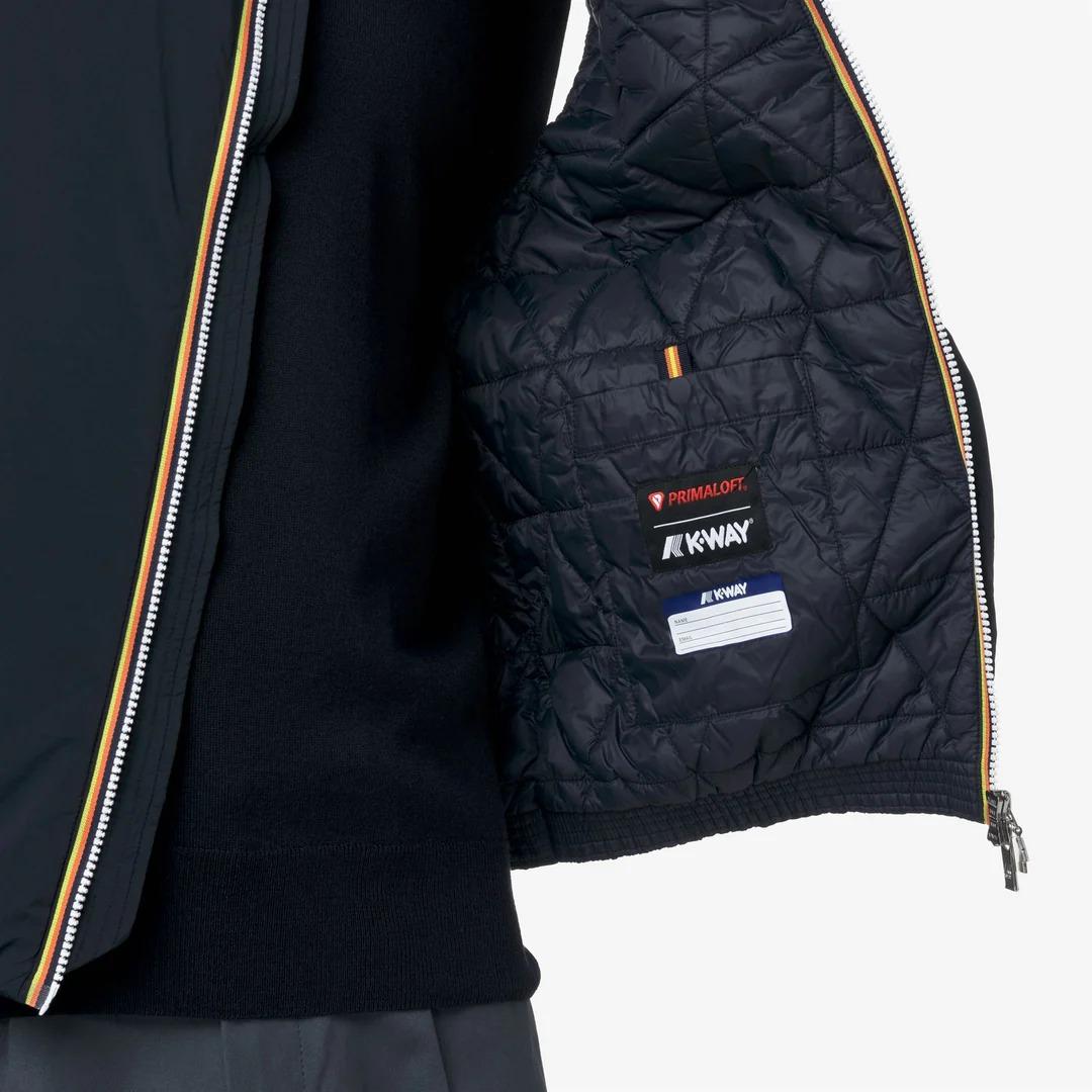 VALEN PLAIN WARM<BR/>BLUE DEPTH<BR/>Giacca isolante da uomo blu scuro K2136BW K89 K-WAY