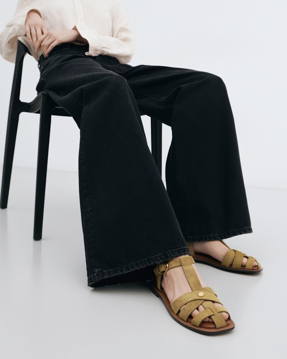 Sandalo SUNUP in pelle scamosciata E4QKG180101 G43 COCCINELLE