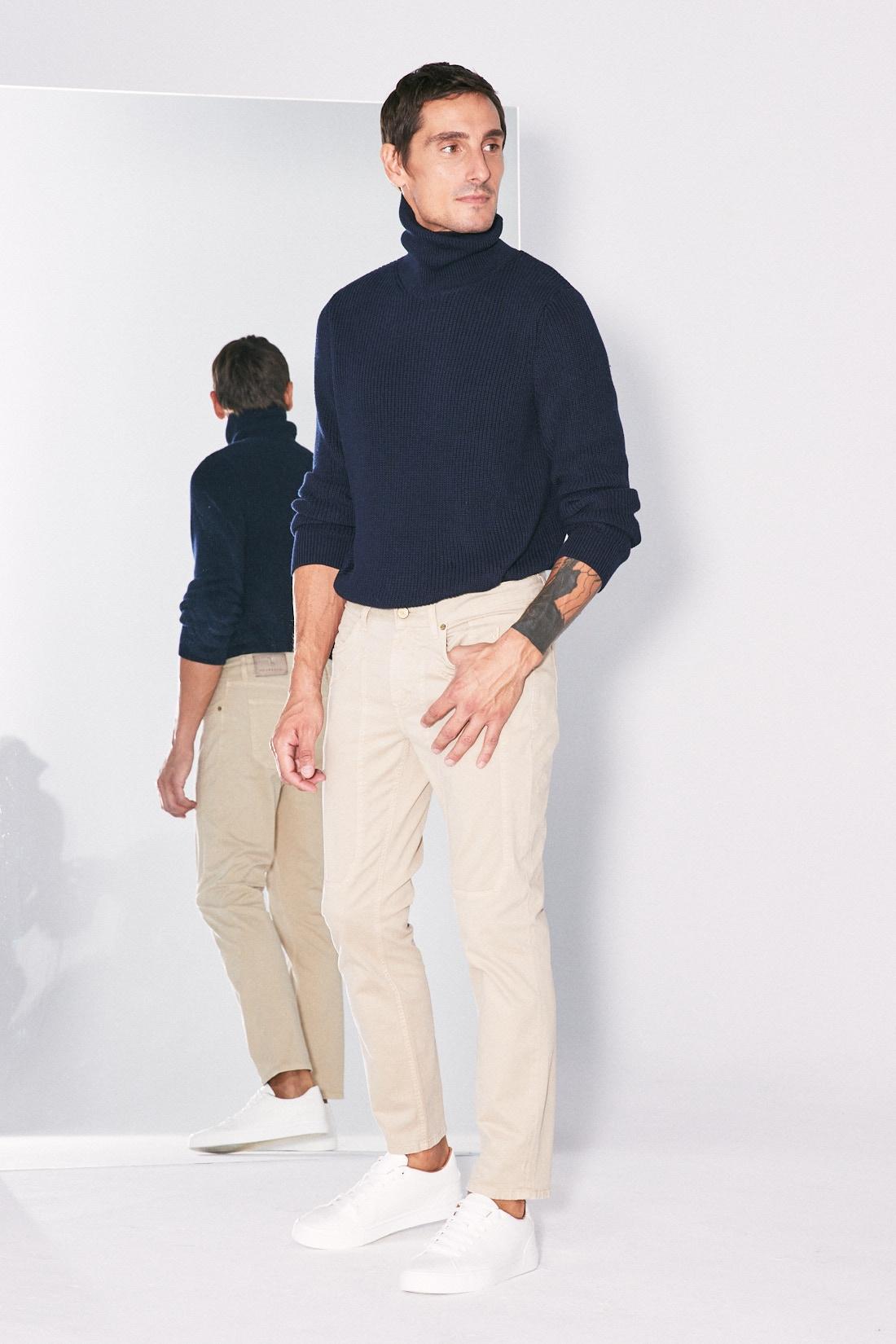 Pantalone JAMES Gabardina Toppa Skinny Fit JAMES5GABA 7054 JECKERSON