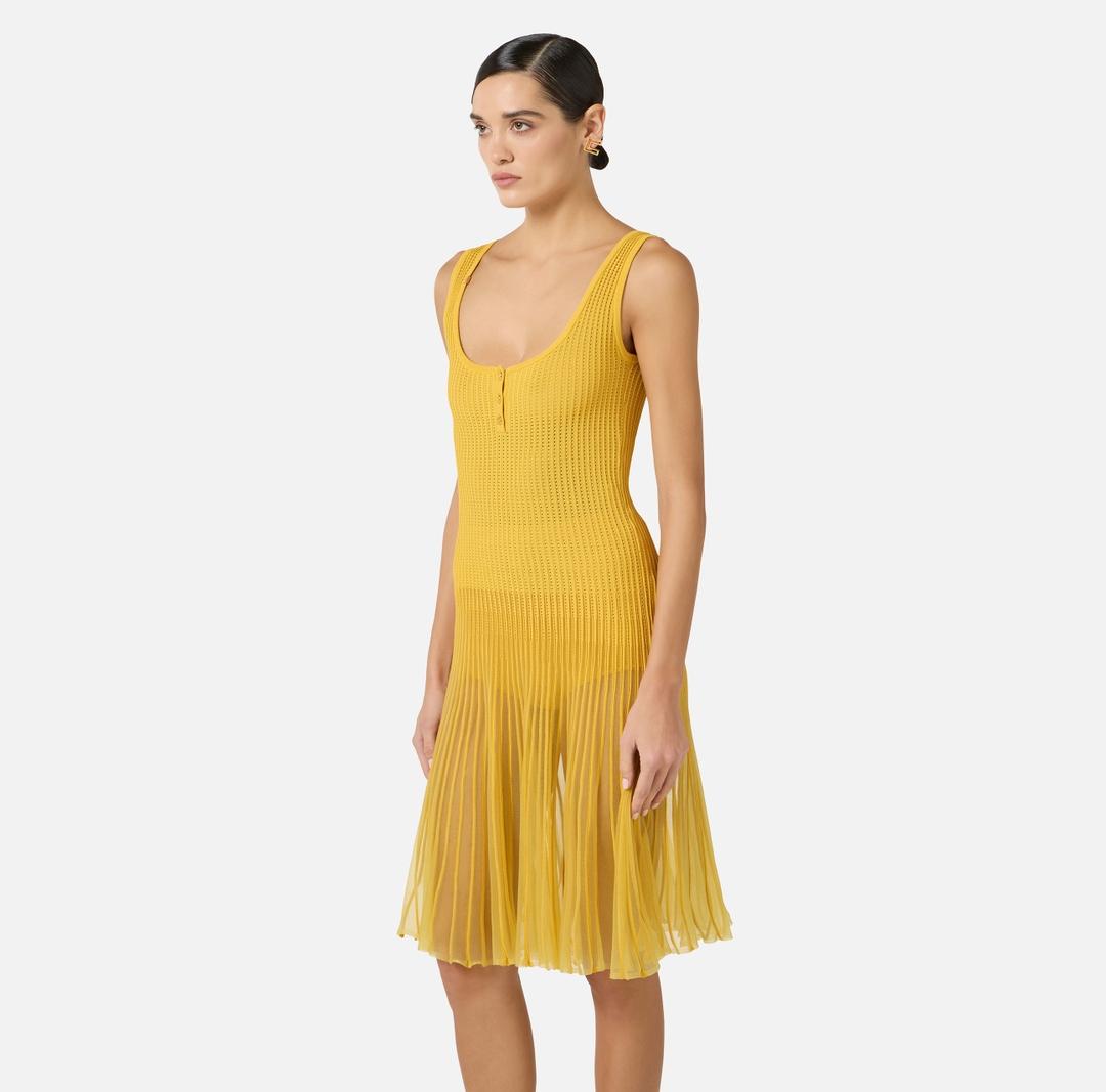 Abito in maglia à jour AM10B61E2 EV4 ELISABETTA FRANCHI