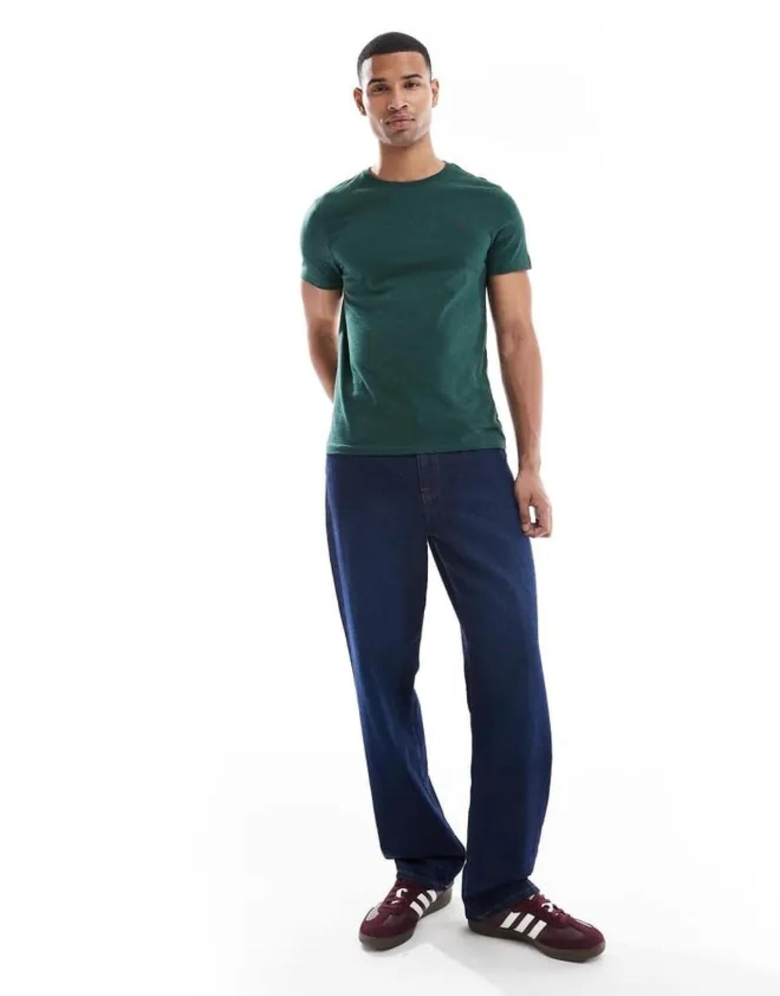 T-shirt in cotone mezza manica 710671438 460 RALPH LAUREN