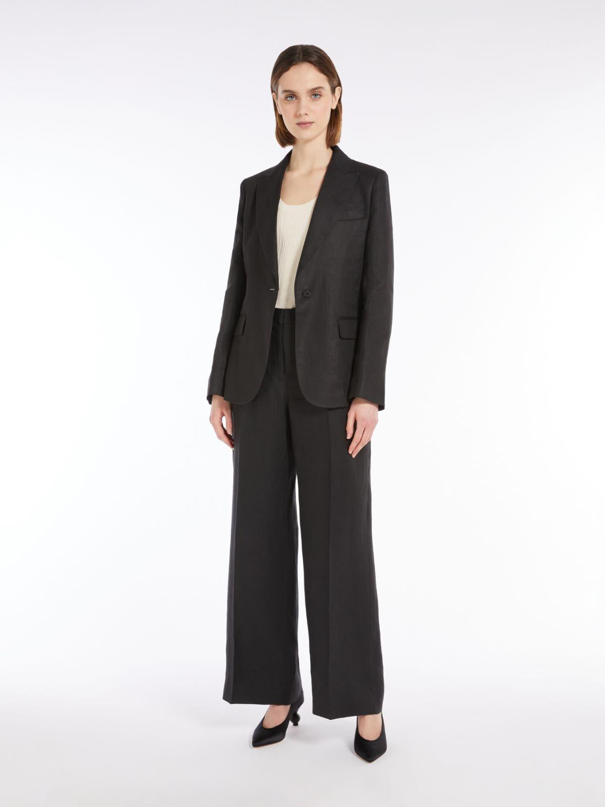 Pantalone in canvas di lino MALIZIA 007 WEEKEND