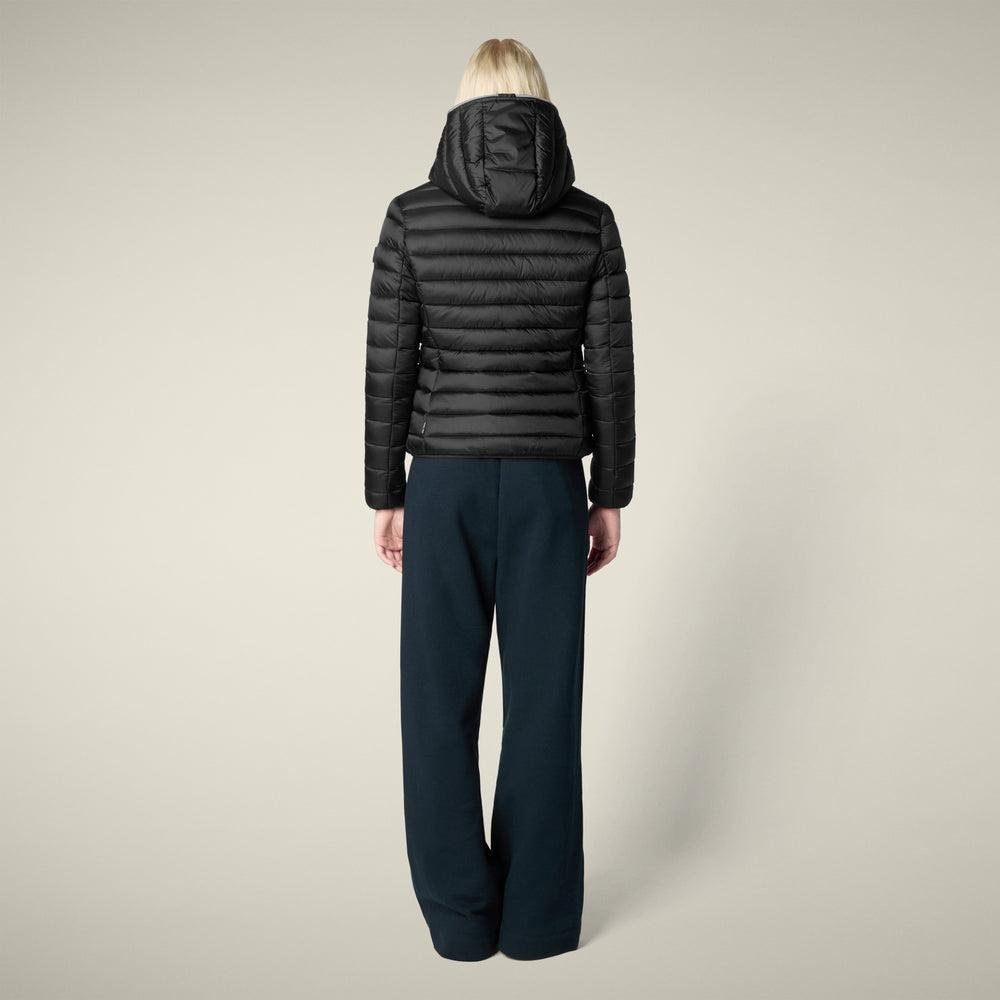 Piumino donna animal-free mod. Alexis nero<BR/> D33620W 10000 SAVE THE DUCK