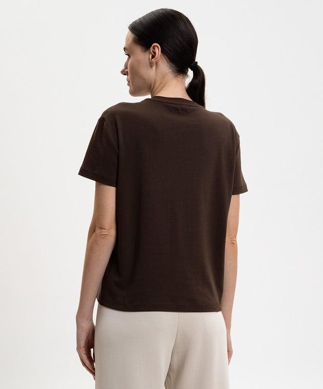 T-shirt in jersey con ricamo SMMBELLA 004 S MAX MARA