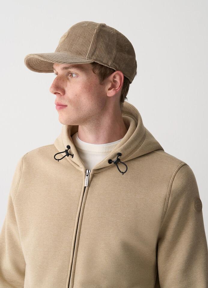 Felpa con cappuccio mélange<BR/> 6287 731 COLMAR