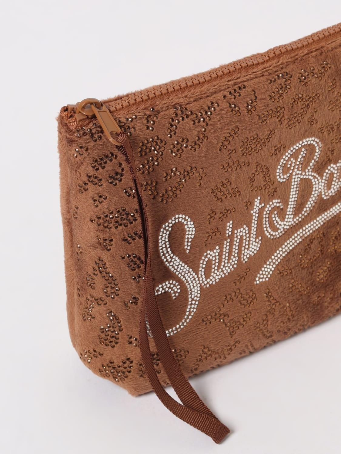 Pochette Aline MC2 Saint Barth in animalier di strass<BR/> ALI0032 00274I MC2 SAINT BARTH
