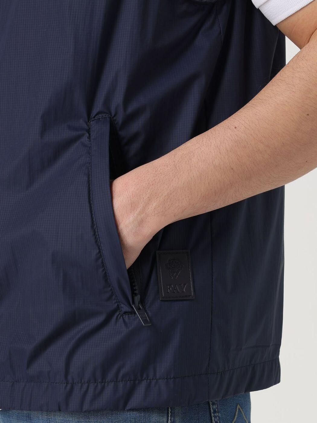 Gilet in Nylon liscio NAM10500350WWT U808 FAY