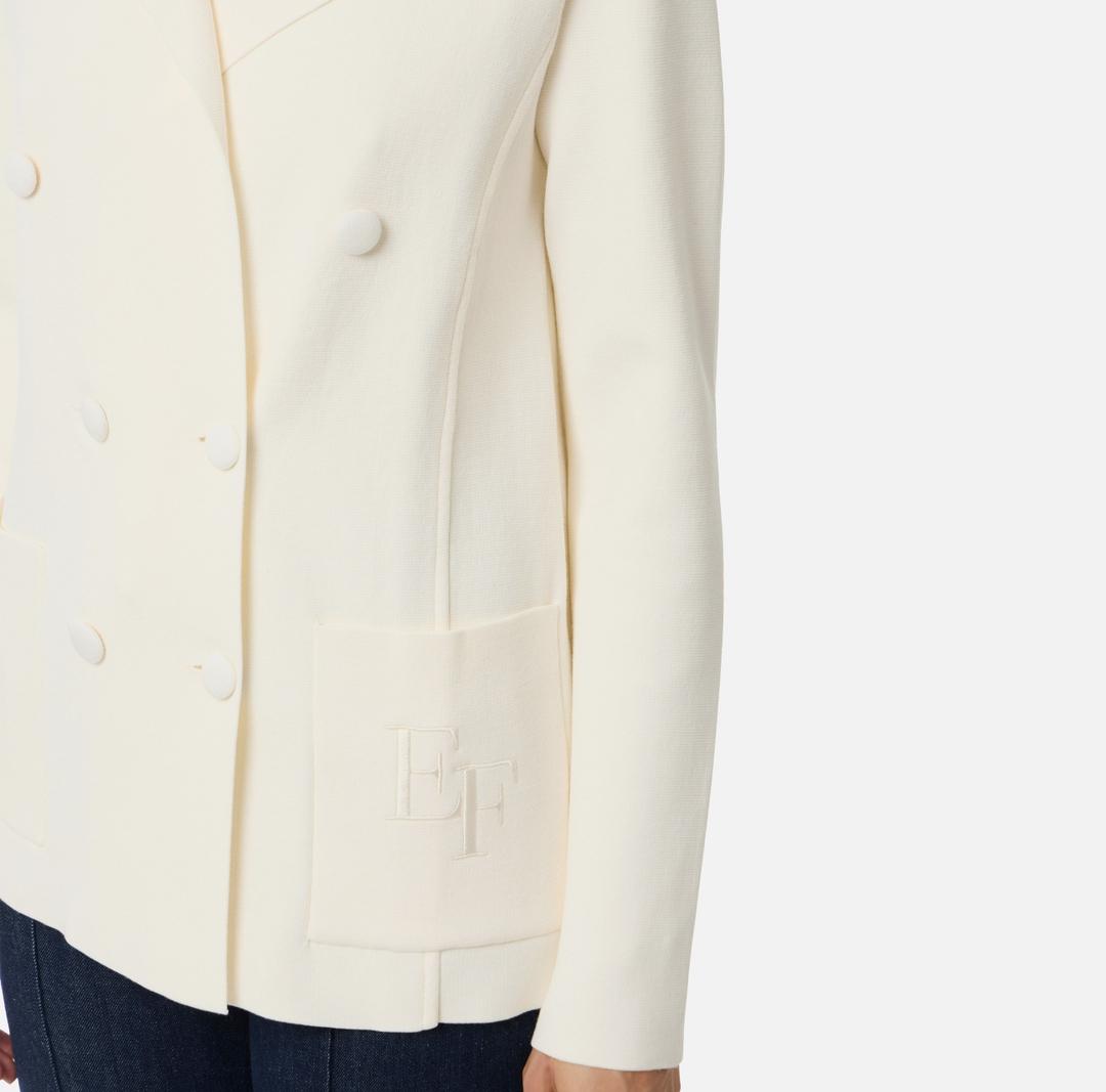 Giacca in maglia con ricamo MK52S57E2 DZ9 ELISABETTA FRANCHI