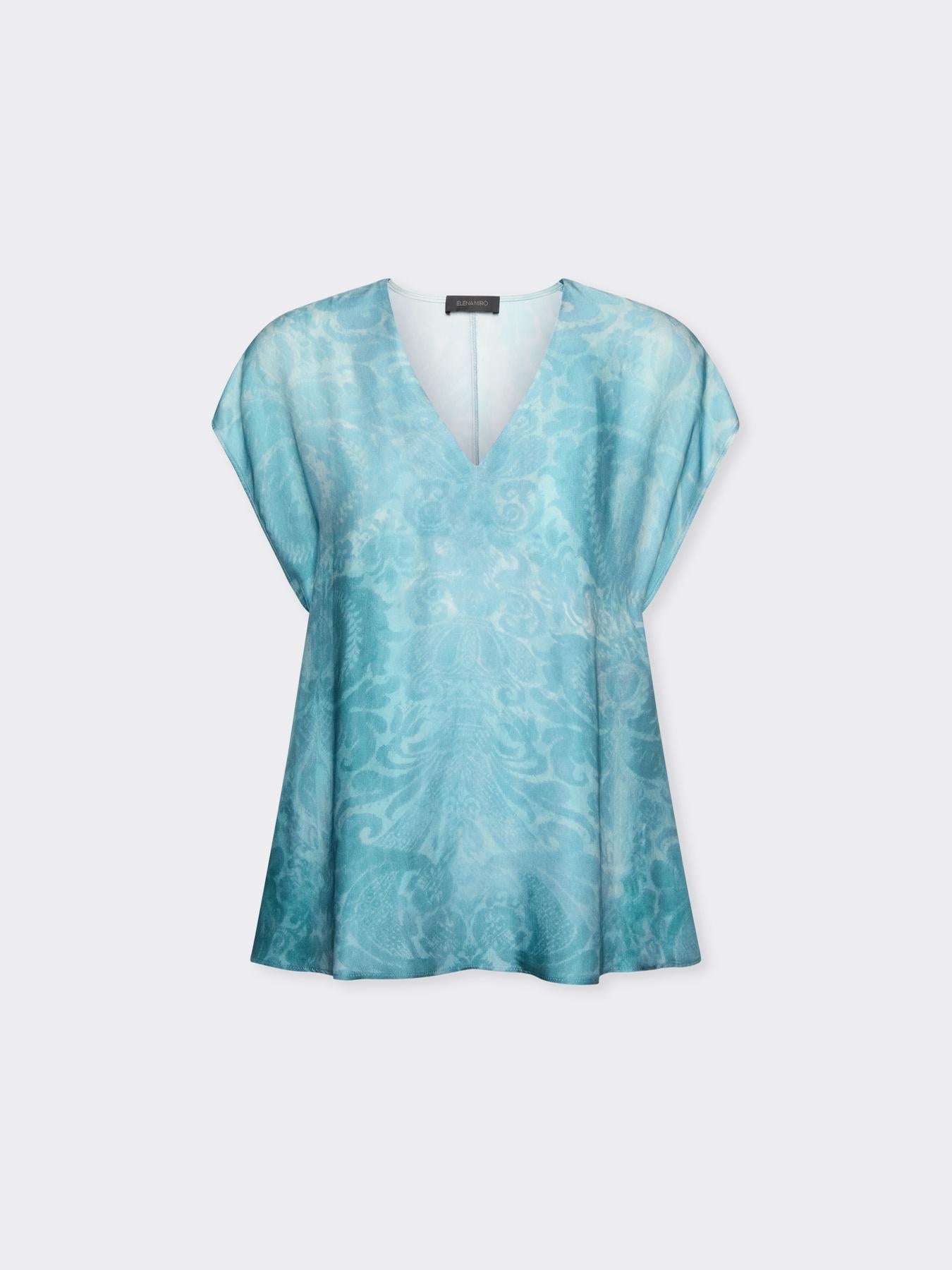 Blusa stampata<BR/> 2000P000219N 01 ELENA MIRO