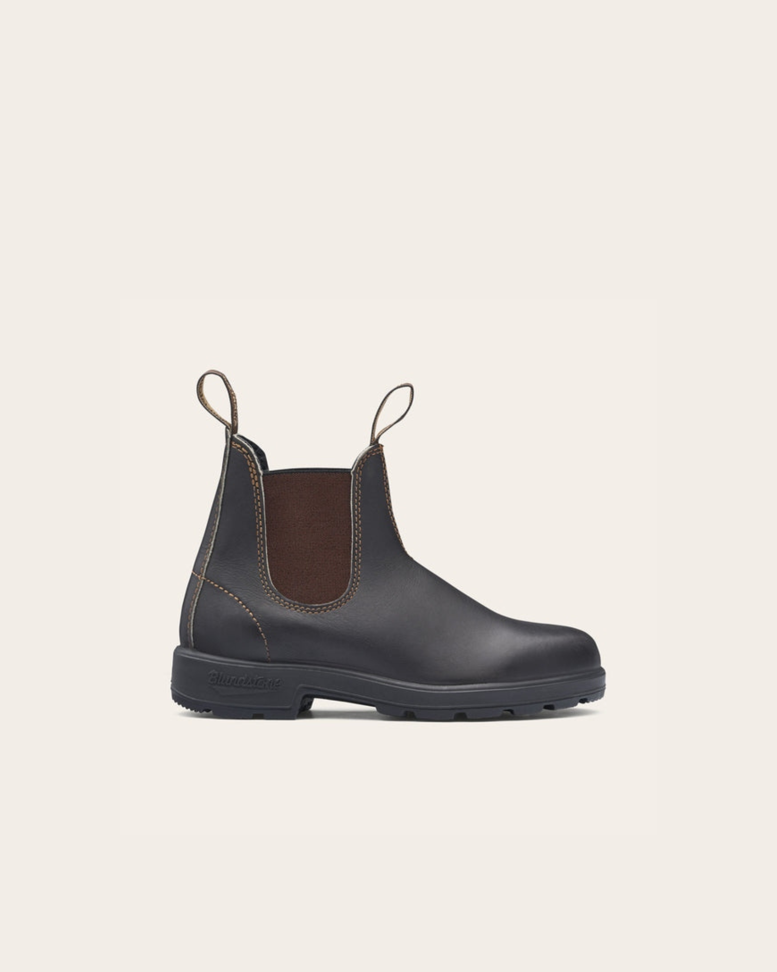 CHELSEA BOOTS - STOUT BROWN 500BC BROWN-BROWN BLUNDSTONE