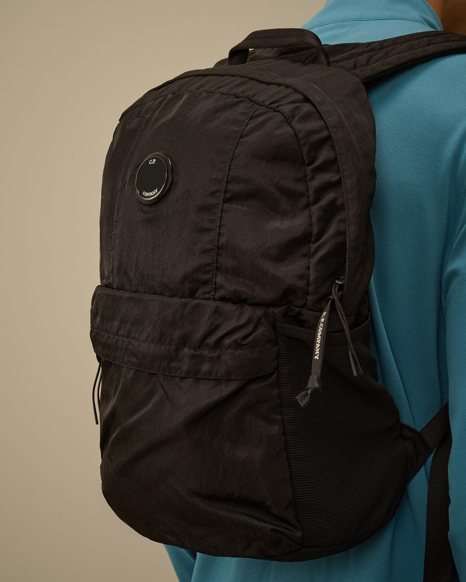 Nylon B Lens Backpack<BR/> CMAC737A 999 C.P. COMPANY