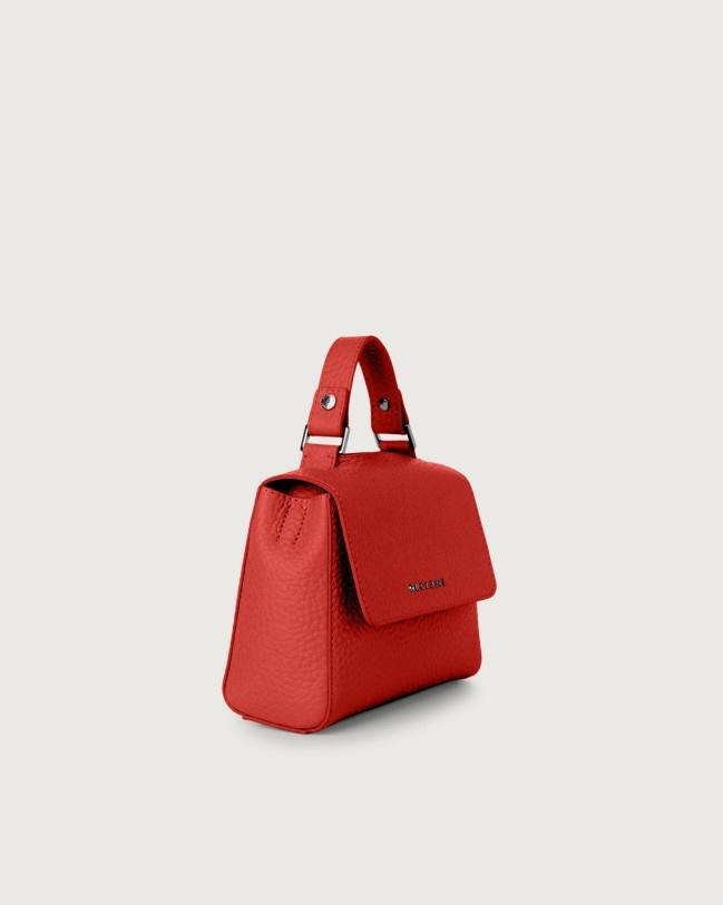 Borsa Sveva Soft Mini a mano in pelle con tracolla